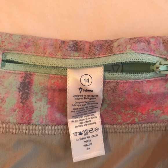 Ivivva Grey Running Shorts - Picture 3 of 4